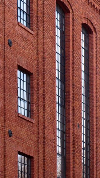 Red brick apartment rental