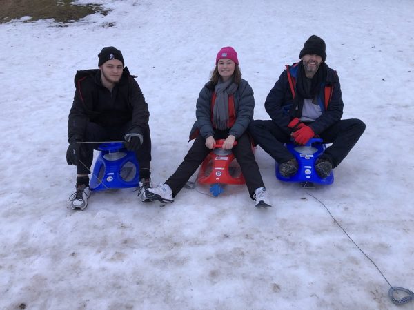 Saxony Sledding Christmas-in-Saxony-Germany