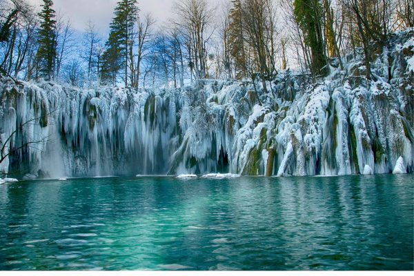 Waterfall at Plitvice Lake, Croatia