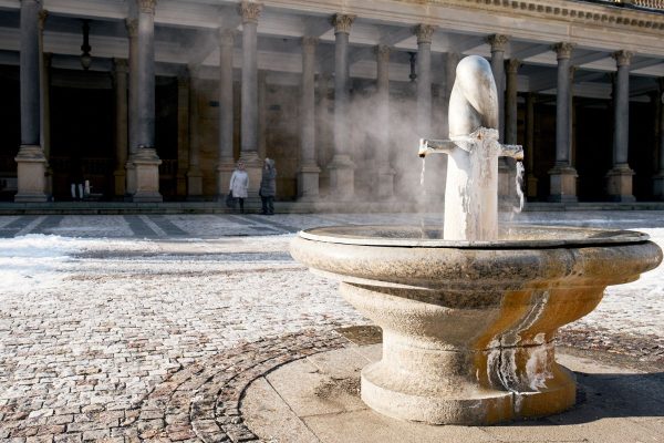 Hot Springs at Market Colonnades Karlovy Vary Hot Springs at Market Colonnades Karlovy Vary
