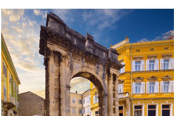Triumphal Arch of Sergius in Pula