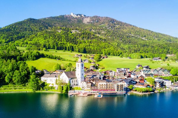 Wolfgang Austria from The Lake Wolfgang Austria from The Lake