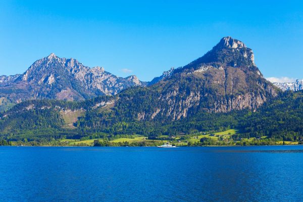 Wolfgangsee Lake in Austria Wolfgangsee Lake in Austria